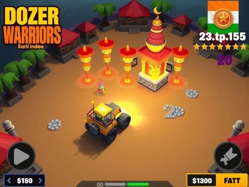 Dozer Warriors Indian community event